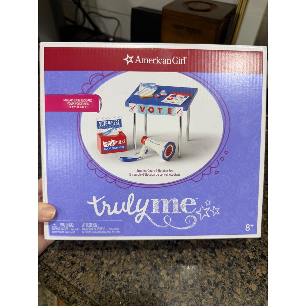 American Girl Truly Me Student Council Election Set Megaphone GNB60-RF1A New